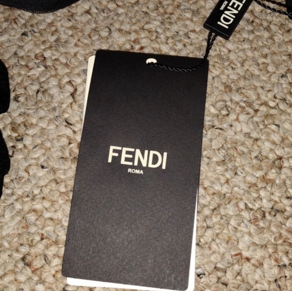 Authentic Fendi tights F black size lll new - Picture 7 of 9